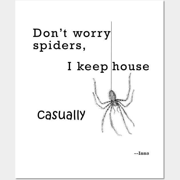 Lispe Casual Housekeeper Spider Wall Art by Lispe